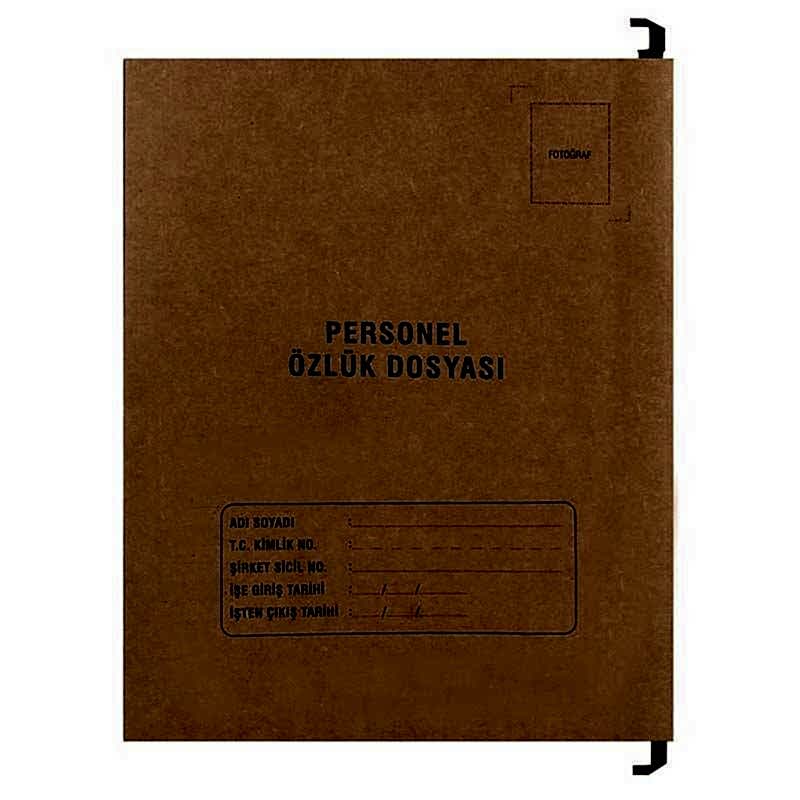Tunakart P3006 Askılı Personel Özlük Dosyası Yapraksız