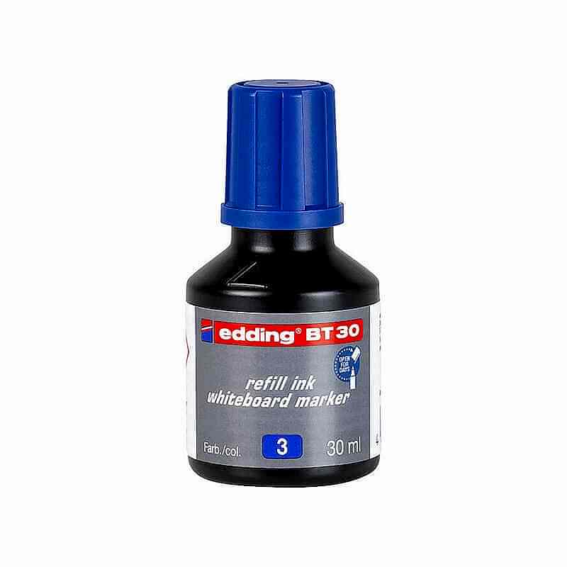 Edding BT-30 Beyaz Tahta Kalem Mürekkebi 30 ml - Mavi