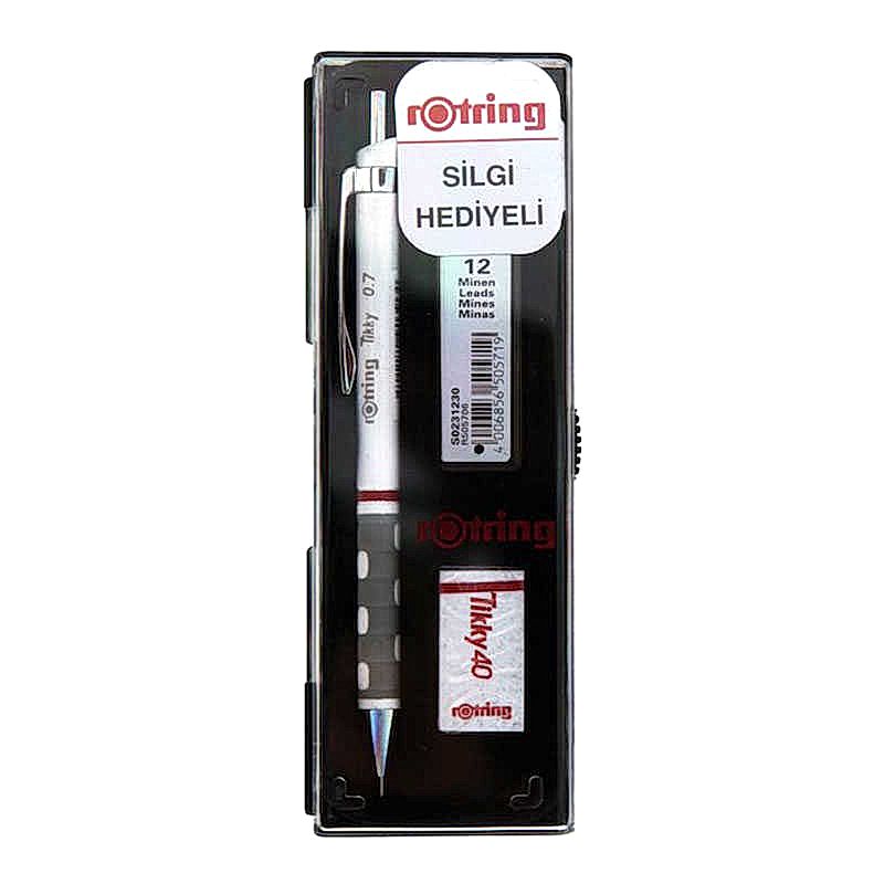 Rotring Tikky Versatil Uçlu Kalem Okul Seti 0.7 mm - Beyaz