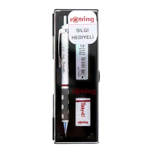 Rotring Tikky Versatil Uçlu Kalem Okul Seti 0.7 mm - Beyaz