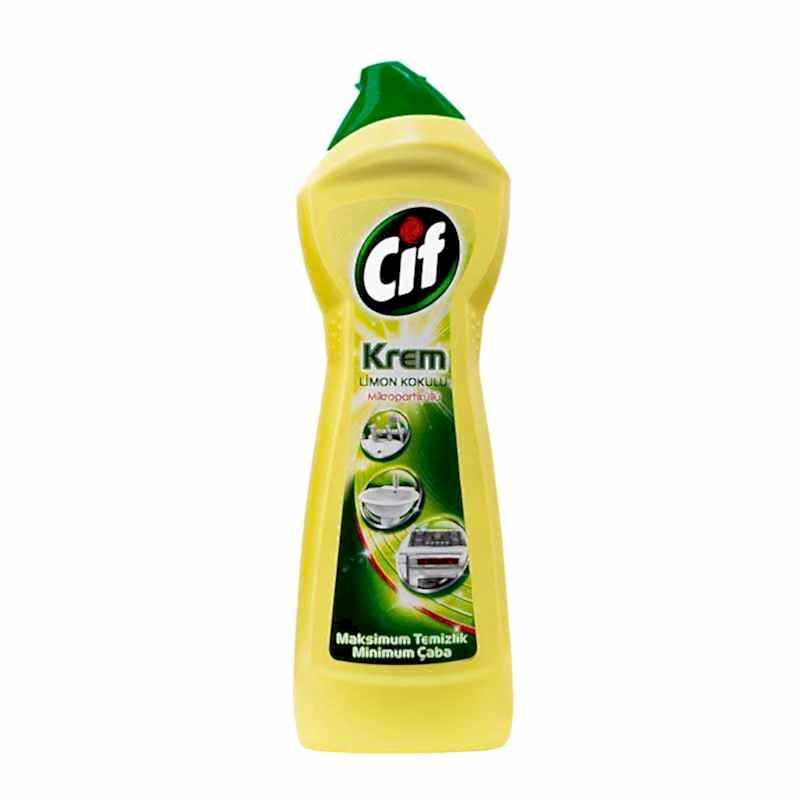 Cif Krem Limon Kokulu Yüzey Temizleyici 750 ml
