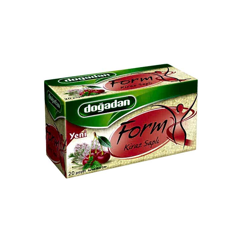 Doğadan Form Kiraz Saplı Çay 20'li Paket