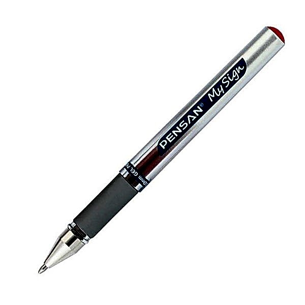 Pensan 6030 My Sign Jel İmza Kalemi 1.0 mm - Kırmızı