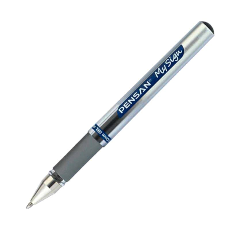 Pensan 6030 My Sign Jel İmza Kalemi 1.0 mm - Siyah