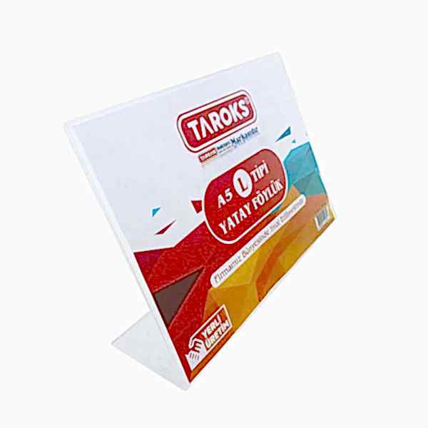 Taroks Föylük A5 L Tipi Yatay Pleksi