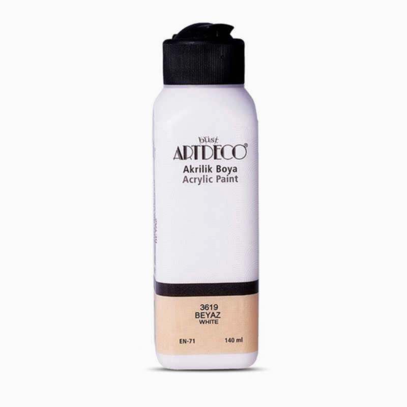 Artdeco 3619 Akrilik Boya 140 ml Beyaz