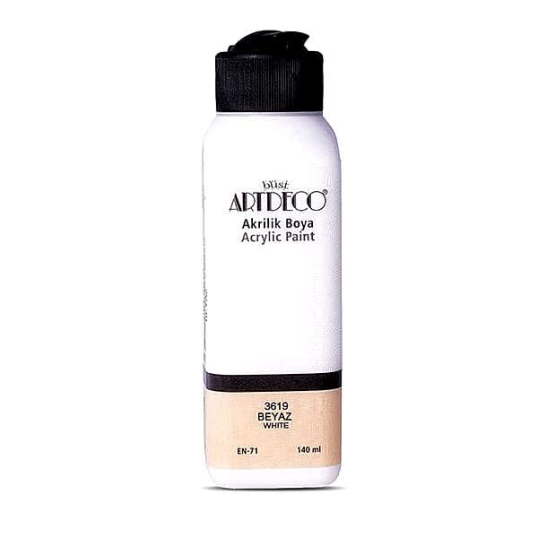 Artdeco 3619 Akrilik Boya 140 ml Beyaz