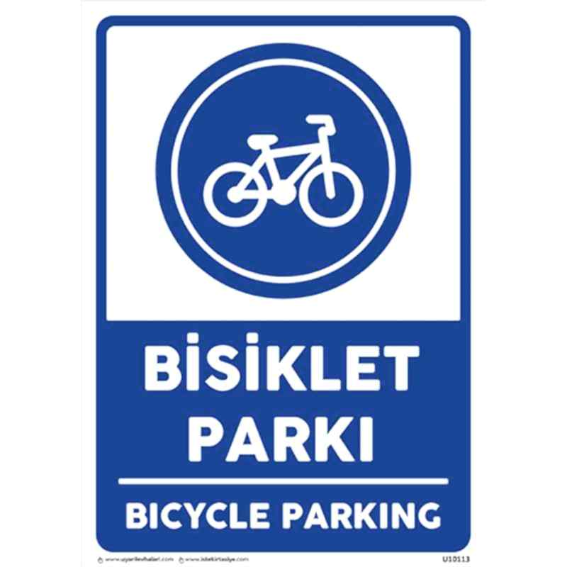 Bisiklet Parkı Uyarı Levhası U10113