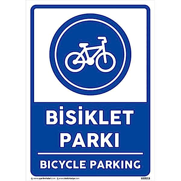 Bisiklet Parkı Uyarı Levhası U10113