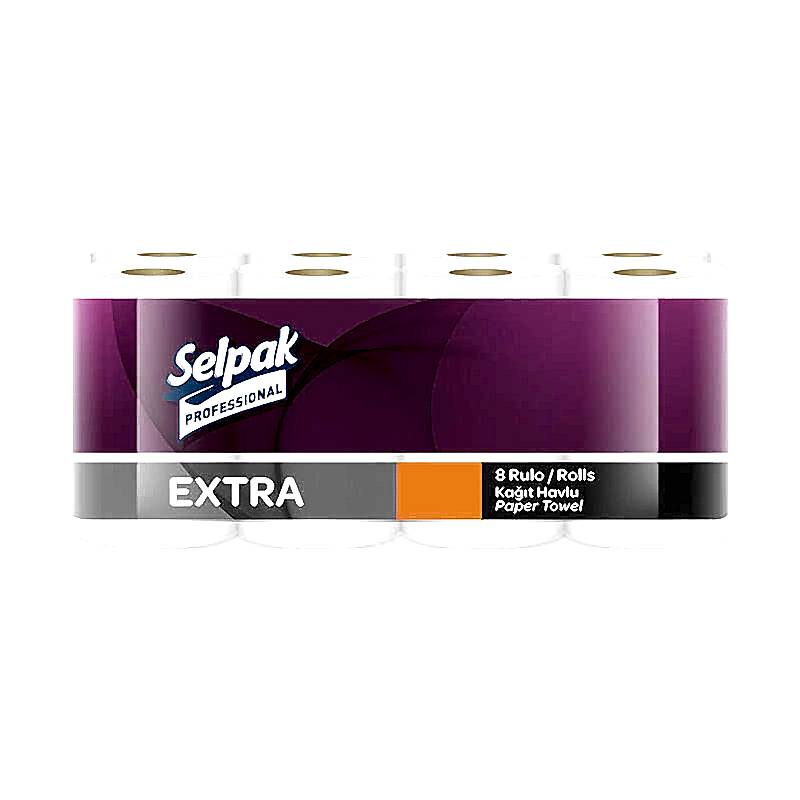 Selpak Professional Extra Çift Katlı Kağıt Havlu  8 Adet