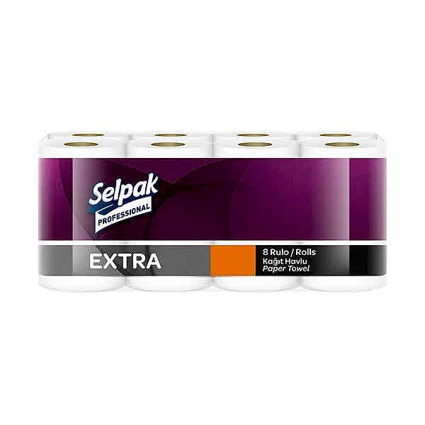 Selpak Professional Extra Çift Katlı Kağıt Havlu  8 Adet