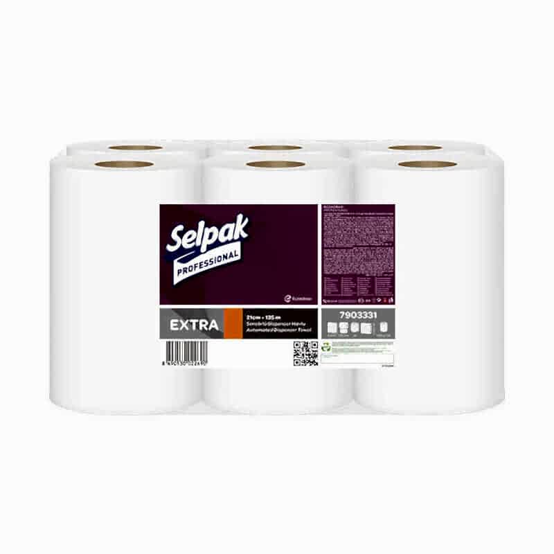 Selpak Professional Extra Hareketli Kağıt Havlu 21 cm 70 m - 6 Adet
