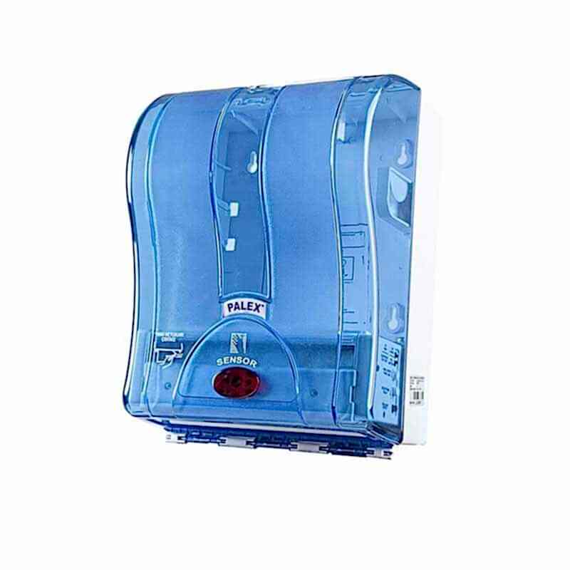 Palex 3491-1 Prestij Otomatik Havlu Dispanseri Şeffaf Mavi
