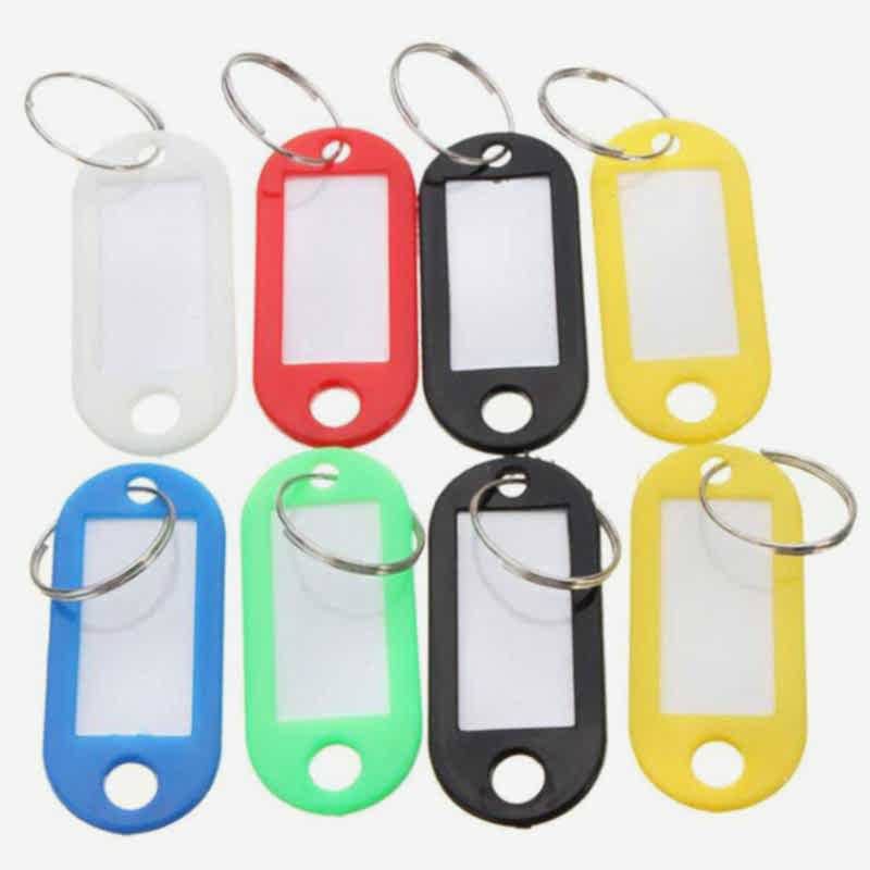 Taroks Mini Plastik Anahtarlık Renkli 100'lü