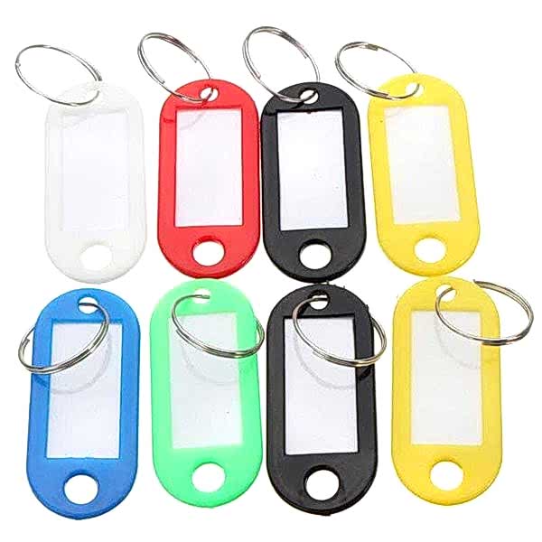 Taroks Mini Plastik Anahtarlık Renkli 100'lü