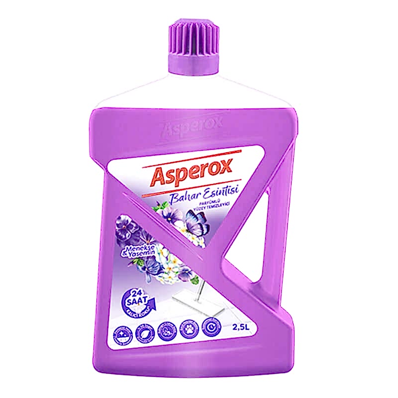 Asperox Yüzey Temizleyici Bahar Esintisi Menekşe & Yasemin 2,5 Lt