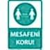 Mesafeni Koru Uyarı Levhası U10128