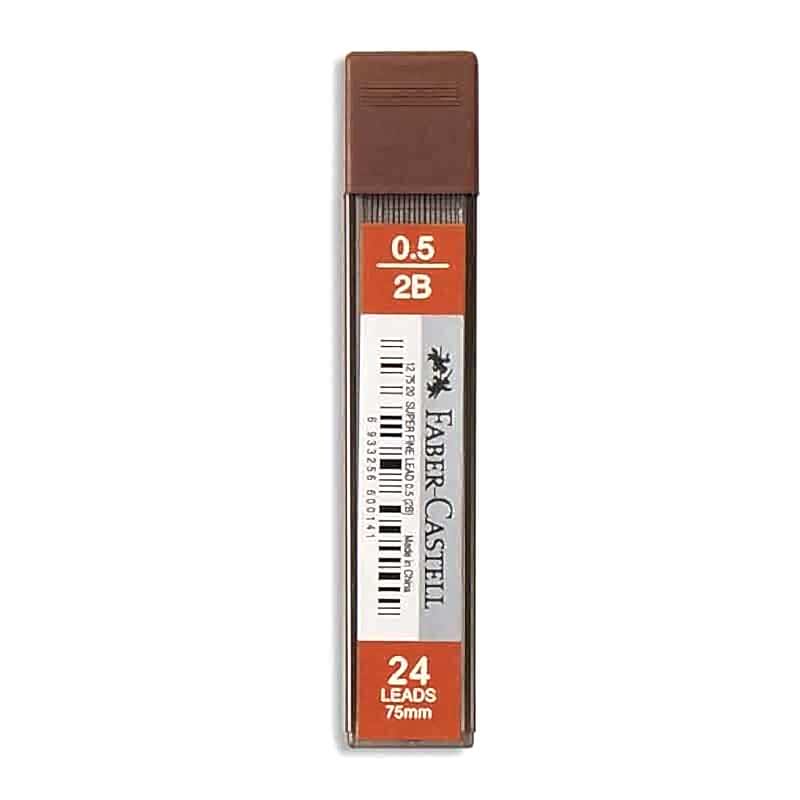 Faber Castell Super Fine Min 2B 0.5 75mm 5090127520000