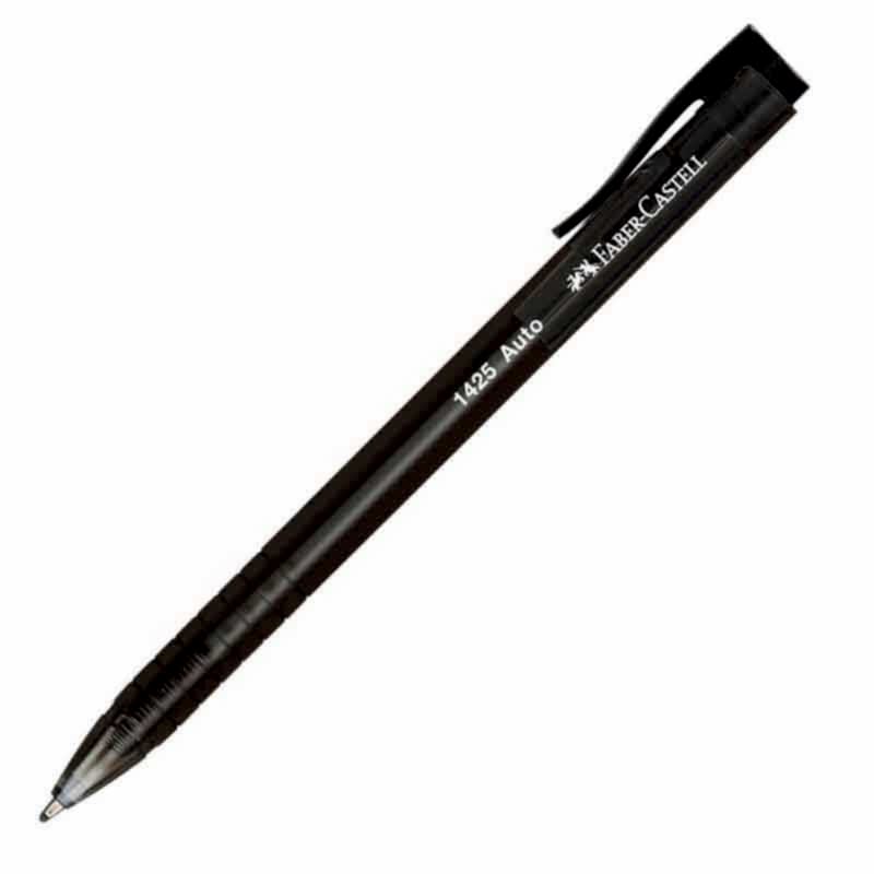 Faber Castell 1425 Auto Tükenmez Kalem 1.0 mm - Siyah