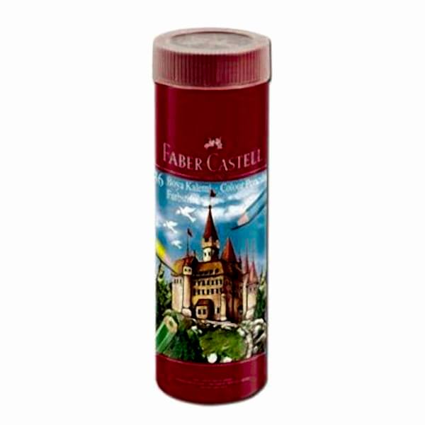 Faber Castell Kuru Boya Kalemi Metal Tüp 36 Renk