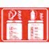 Yangın Tüpü Kullanımı Uyarı Levhası 25x35 cm U06024, Resim 1