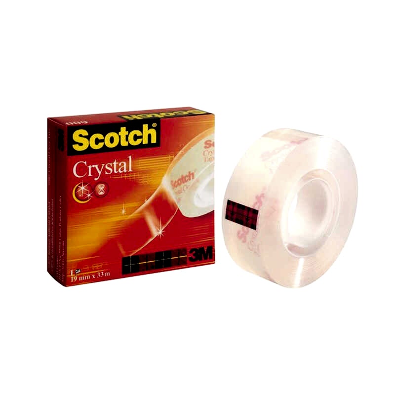 3M Scotch 600 Kristal Bant 19 mm x 33 m