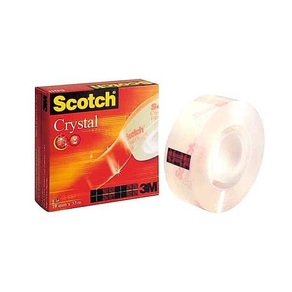 3M Scotch 600 Kristal Bant 19 mm x 33 m
