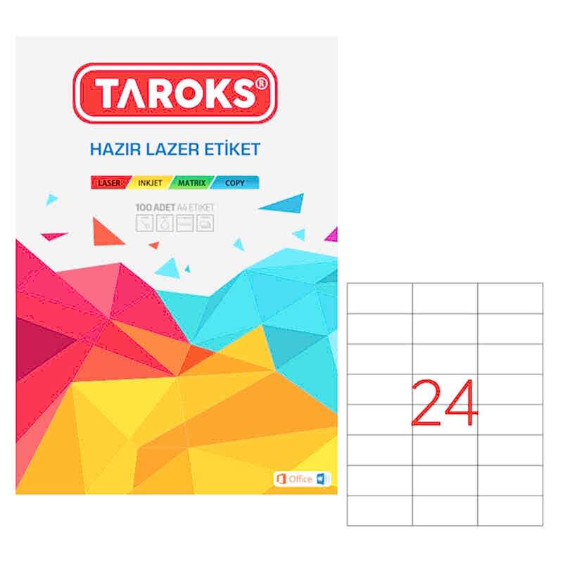 Taroks Lazer Etiket TR-1037 70x37,125