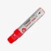 Mikro 6010 Permanent Koli Kalemi Kesik Uç 10 mm - Kırmızı, Resim 1
