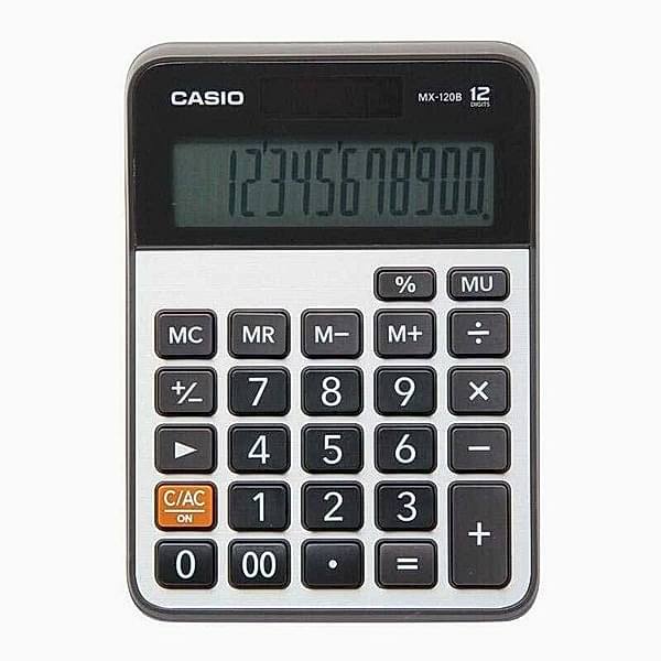 Casio MX-120B Masaüstü Hesap Makinesi 12 Haneli