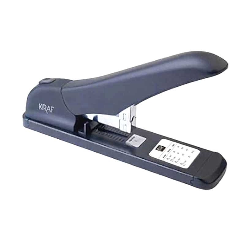 KRAF 80G Kollu Arşiv Tipi Zımba Makinesi No:23/6 100 Sayfa Kapasiteli Siyah