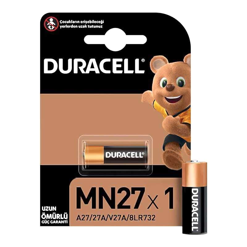 Duracell Özel Alkaline MN27 Pil 12 Volt Tekli Paket