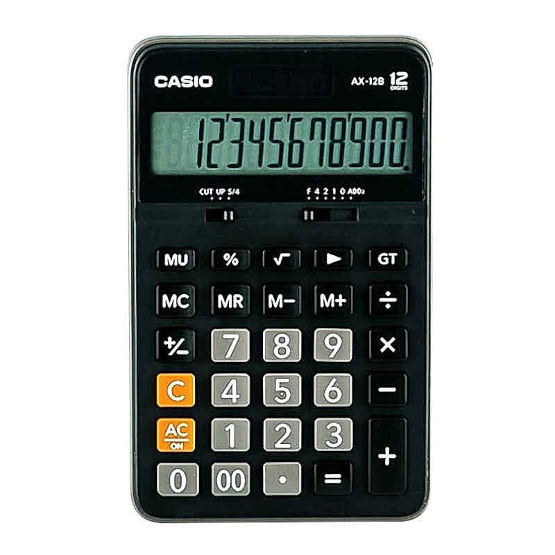 Casio AX-12B Masaüstü Hesap Makinesi 12 Haneli