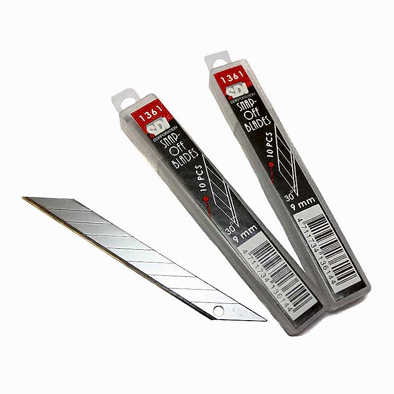 SDI 1361 Maket Bıçağı Yedeği Dar 30 Eğimli 10'lu Tüp