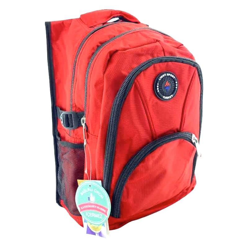 Light Sport Sırt Çantası Kırmızı 4 bölme 245K
