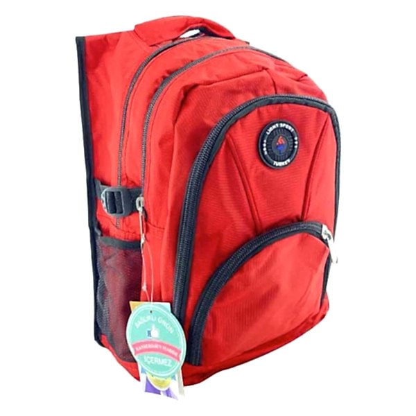 Light Sport Sırt Çantası Kırmızı 4 bölme 245K