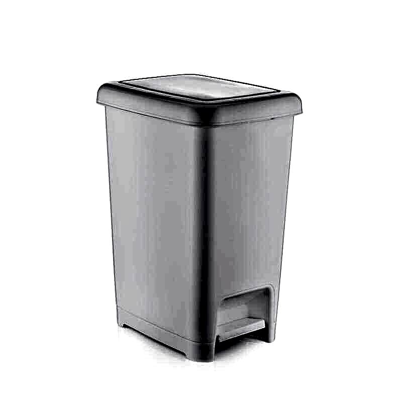 Ceymop Pedallı Çöp Kovası 30 L Gri