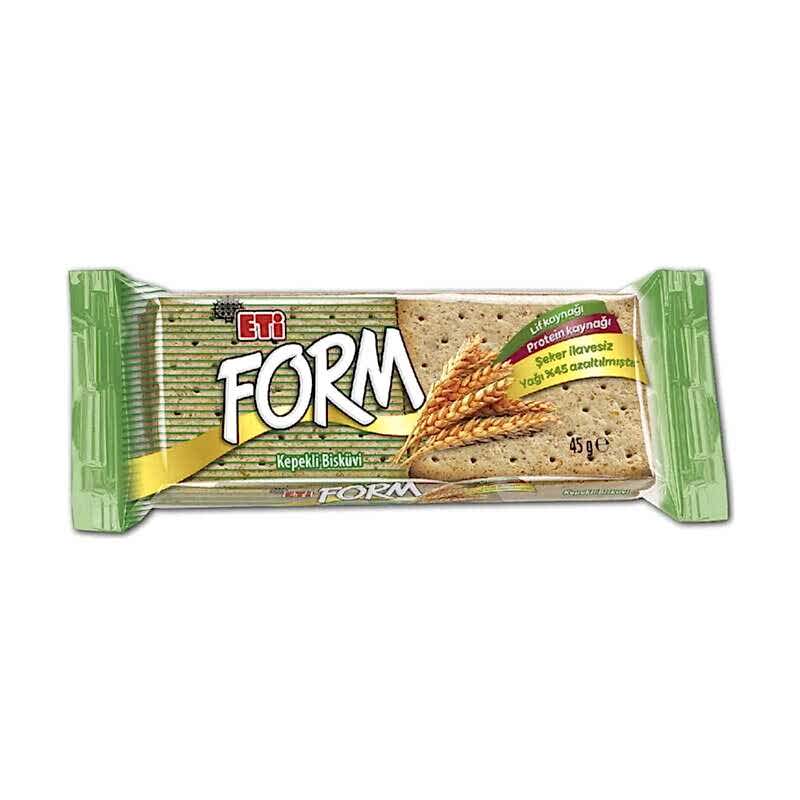 Eti Form Kepekli Bisküvi 45 Gr 24'lü Paket
