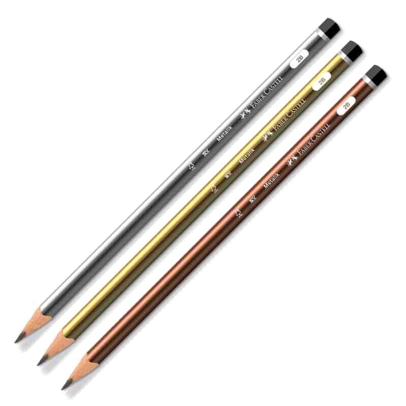 Faber Castell Kurşun Kalem Metalik Mercanlı Üçgen 321602