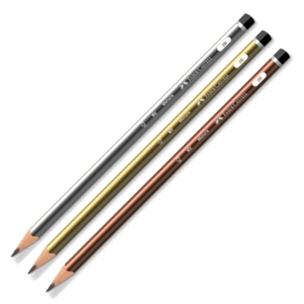 Faber Castell Kurşun Kalem Metalik Mercanlı Üçgen 321602