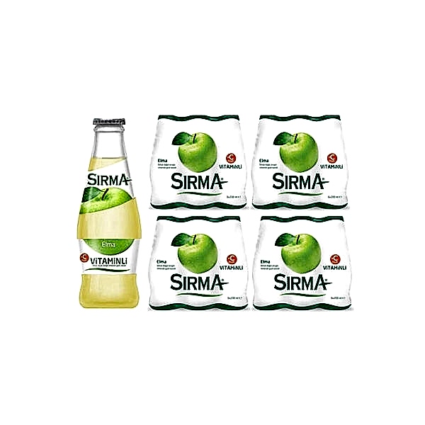 Sırma Doğal Maden Suyu Plus Elma 24&prime;lü Paket