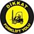 Forklift Yolu Yer Etiketi 30 cm Çap U21031