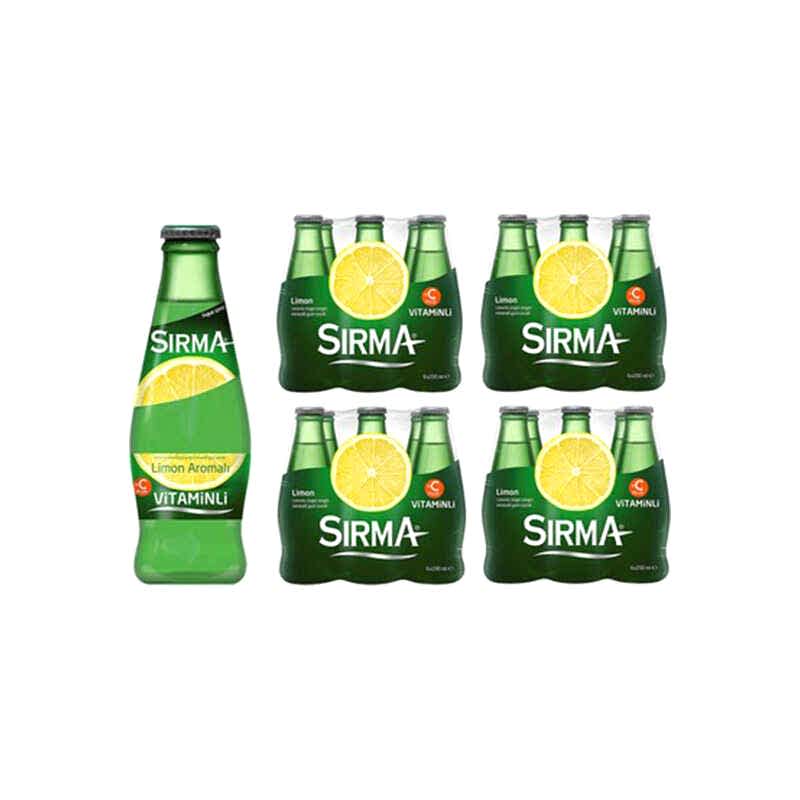 Sırma Doğal Maden Suyu Plus Limon 24 lü Paket