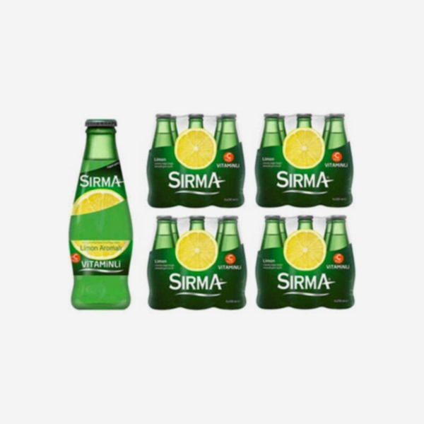 Sırma Doğal Maden Suyu Plus Limon 24 lü Paket