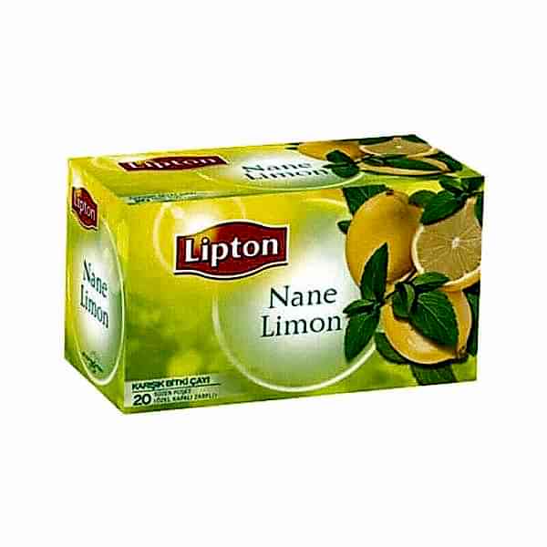 Lipton Bitki Çayı Nane Limon 20'li