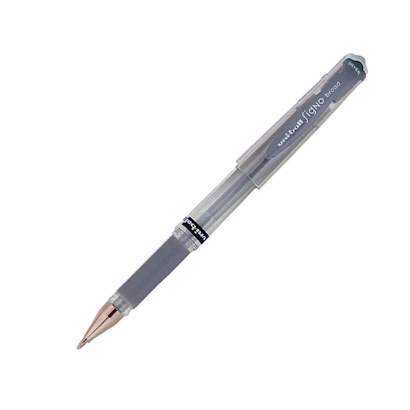 Uni-Ball UM-153 Signo Broad Jel İmza Kalemi 1.0 mm - Gümüş