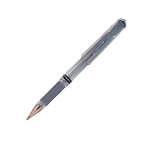 Uni-Ball UM-153 Signo Broad Jel İmza Kalemi 1.0 mm - Gümüş