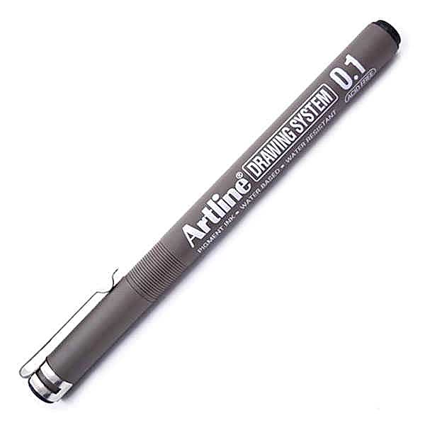 Artline 231 Drawing System Çizim Kalemi 0.1 mm - Siyah