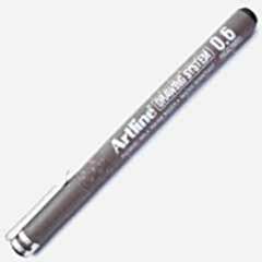 Artline 236 Drawing System Çizim Kalemi  0.6 mm - Siyah