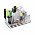 Mas 815 Desk Organizer Kalemlik Bantlı Şeffaf, Resim 1